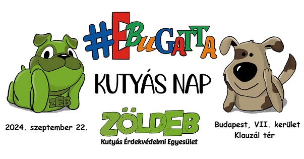 ZöldEb-Ebugatta Kutyás Nap 2024. szeptember 22. Klauzál tér!